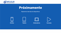 Desktop Screenshot of infosuronline.es